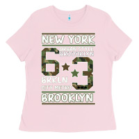 Bubblegum Pink Newyork Brooklyn Ladies Tee - Bettercallsaul