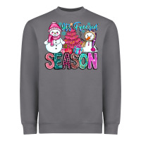 Storm It's Freezin Season Heavyweight Sweatshirt - CowhideDigitalArt