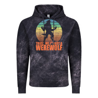 Cloud Black trust me i'm not a werewolf men boys halloween costume Vintage Hoodie - trangStudio