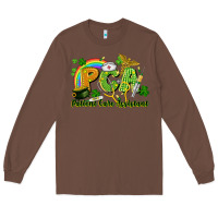 Chestnut PCA Patient Care Assistant St. Patrick's Day Long Sleeve Tee - CowGirlArtShop