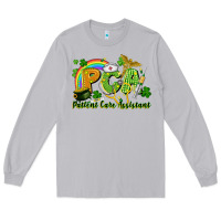 Moon Dust PCA Patient Care Assistant St. Patrick's Day Long Sleeve Tee - CowGirlArtShop