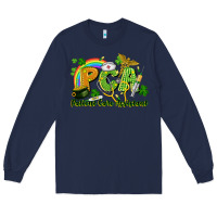 Navy PCA Patient Care Assistant St. Patrick's Day Long Sleeve Tee - CowGirlArtShop