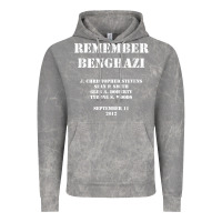 Cloud Rock Remember Benghazi Patriotic For US Veteran Gift Vintage Hoodie - trangStudio