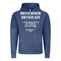 Vintage Denim Remember Benghazi Patriotic For US Veteran Gift Vintage Hoodie - trangStudio