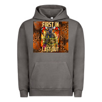 Pigment Tornado first in last out firefighter Urban Hoodie - AdoDesignShop