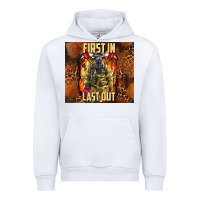 White first in last out firefighter Urban Hoodie - AdoDesignShop