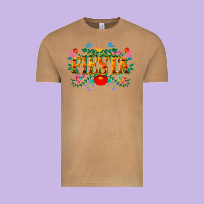Fiesta Cinco De Mayo Vintage Tee Designed By Cowgirlartshop