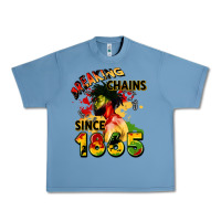 Pebble Blue breaking chains since 1865 Urban Heavy Tee - CowGirlArtShop