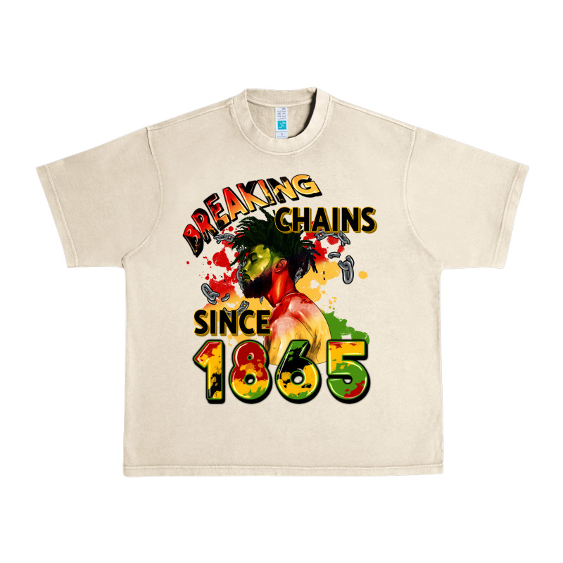 Breaking Chains Since 1865 Urban Heavy Tee by CowGirlArtShop | Teevron
