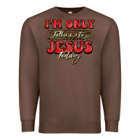 Chestnut i'm only talking to jesus today christmas Premium Sweatshirt - BarkalooDesign