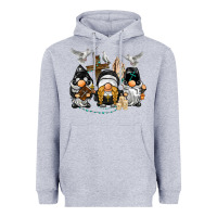 Heather Grey pastor nun religious gnome Heavyweight Hoodie - BarkalooDesign
