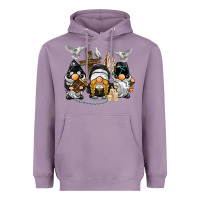 Lavender pastor nun religious gnome Heavyweight Hoodie - BarkalooDesign