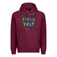 Burgundy Crew Field Trip Premium Hoodie - CowhideDigitalArt