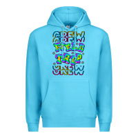 Ocean Blue Crew Field Trip Premium Hoodie - CowhideDigitalArt