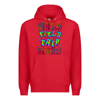 Red Crew Field Trip Premium Hoodie - CowhideDigitalArt