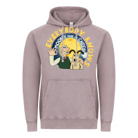 Vintage Zinc everybody knows the moons made of cheese! Vintage Hoodie - trangStudio