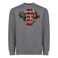 Storm Jesus is the Reason For The Season Heavyweight Sweatshirt - CowhideDigitalArt