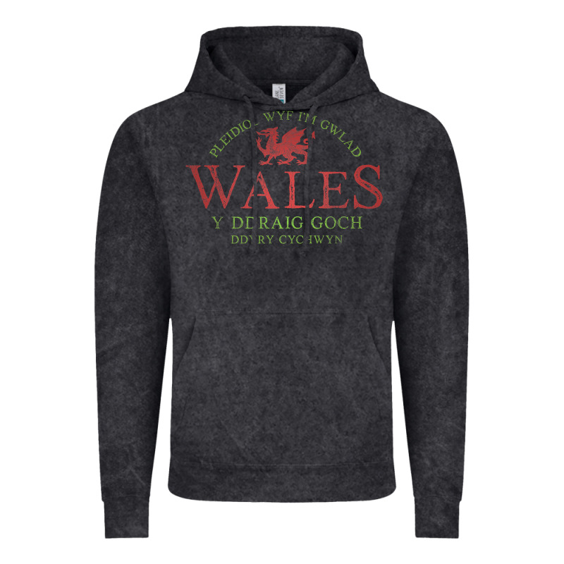 Rugby Welsh Gift Red Dragon Flag Of Wales Vintage Hoodie by trangStudio | Teevron
