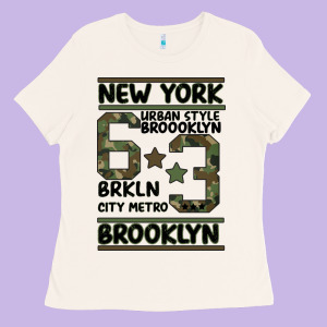 Newyork Brooklyn Ladies Tee Designed By Bettercallsaul