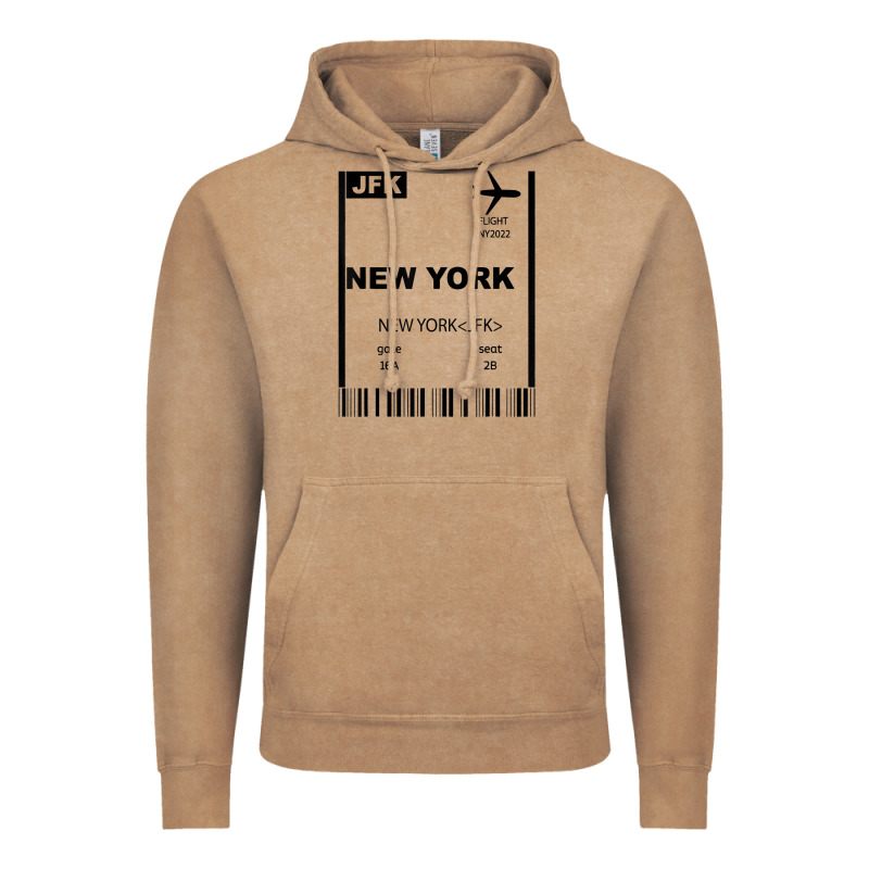 New York City City Nyc America Fly Travel Vintage Hoodie by trangStudio | Teevron