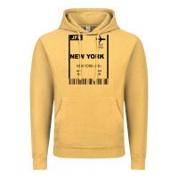 Vintage Mustard new york city city nyc america fly travel Vintage Hoodie - trangStudio