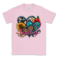 Bubblegum Pink teacher hearts Classic Tee - Jasminsmagicworld