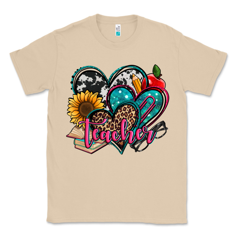 Teacher Hearts Classic Tee by Jasminsmagicworld | Teevron