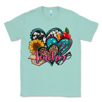 Seafoam teacher hearts Classic Tee - Jasminsmagicworld