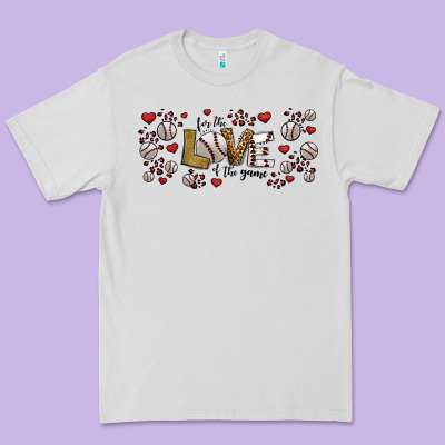 For The Love Of The Game Baseball Premium Tee Designed By Jasminsmagicworld