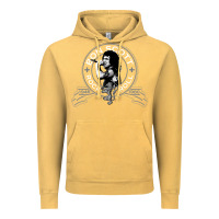 Vintage Mustard Bon Scott Rock n' Roll Lion Shield Vintage Hoodie - trangStudio
