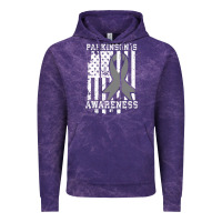 Cloud Purple Parkinson's Disease Awareness T  Gift for PD Patients Vintage Hoodie - trangStudio