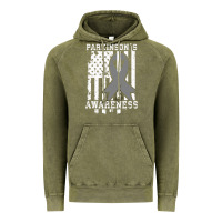 Vintage Olive Parkinson's Disease Awareness T  Gift for PD Patients Vintage Hoodie - trangStudio