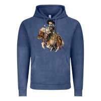 Vintage Denim Midilli little Cowboy kid rodeo Vintage Hoodie - HowdyJamesFarm