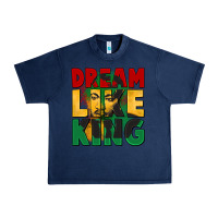 Navy dream like king martin luther Urban Heavy Tee - CowGirlArtShop