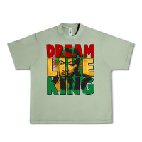 Oil Green dream like king martin luther Urban Heavy Tee - CowGirlArtShop