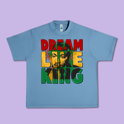 Dream Like King Martin Luther Urban Heavy Tee Designed By Cowgirlartshop
