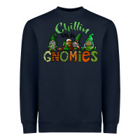 Navy st patricks day gnomes Heavyweight Sweatshirt - CowhideDigitalArt