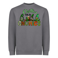 Storm st patricks day gnomes Heavyweight Sweatshirt - CowhideDigitalArt