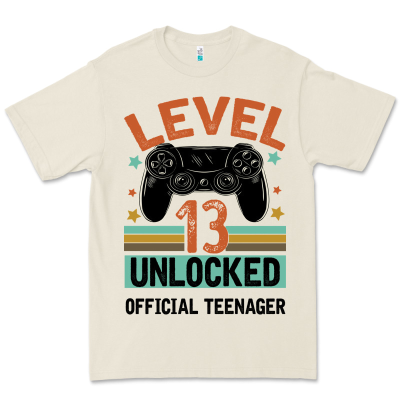 Level 13 Unlocked Official Teenager 13th Birthday Premium Tee by Bettercallsaul | Teevron
