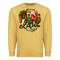 Antique Gold mini claus christmas Premium Sweatshirt - BarkalooDesign