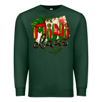 Sports Green mini claus christmas Premium Sweatshirt - BarkalooDesign