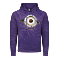 Cloud Purple Carl Side Smile Vintage Hoodie - trangStudio