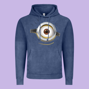 Carl Side Smile Vintage Hoodie Designed By Trangstudio