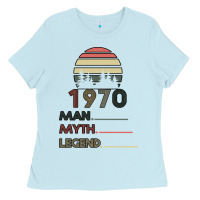Baby Blue Vintage May 1970 Ladies Tee - Bettercallsaul