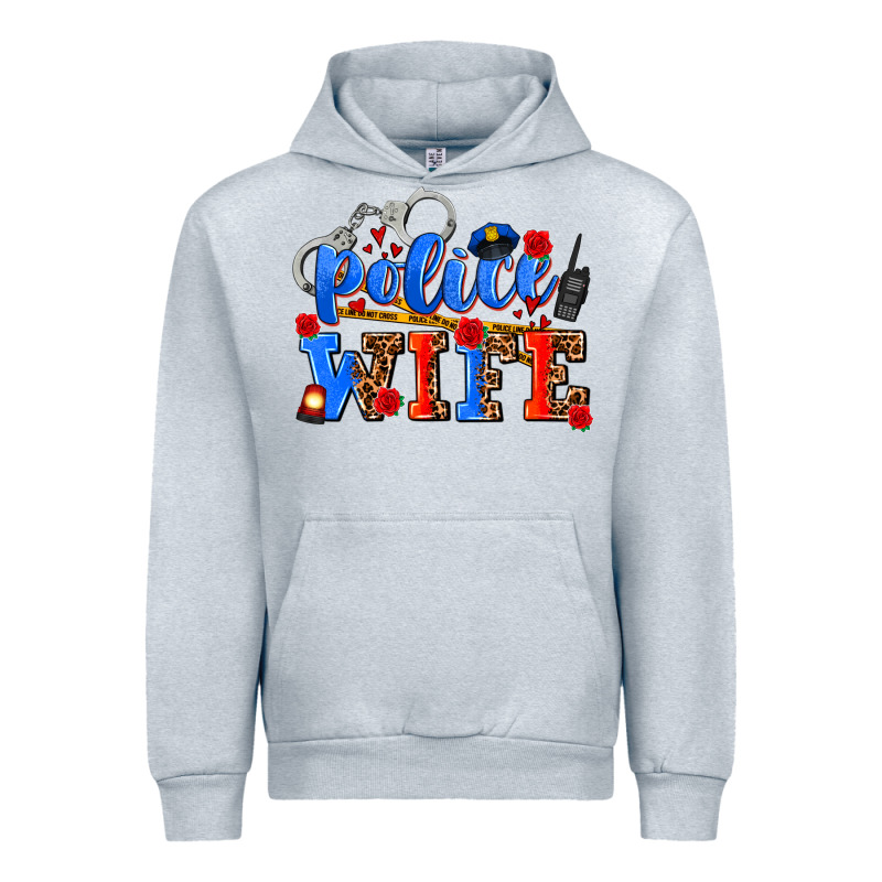 Police Wife Urban Hoodie by AdoDesignShop | Teevron