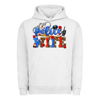 Pigment Lunar Rock police wife Urban Hoodie - AdoDesignShop
