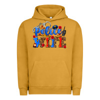 Pigment Peanut Butter police wife Urban Hoodie - AdoDesignShop