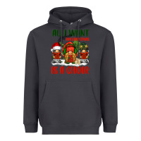 Smoke all i want for christmas is a choir Heavyweight Hoodie - BarkalooDesign
