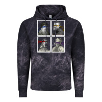 Cloud Black Ninja Artists Leonardo Donatello Raphael Michelangelo Parody Renaissan Vintage Hoodie - trangStudio