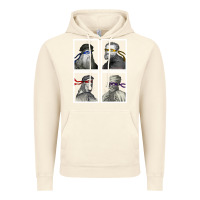 Vintage Artic Ninja Artists Leonardo Donatello Raphael Michelangelo Parody Renaissan Vintage Hoodie - trangStudio